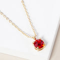 July - Birthstone Pendant Necklace | Jewelry | Wiccan Center