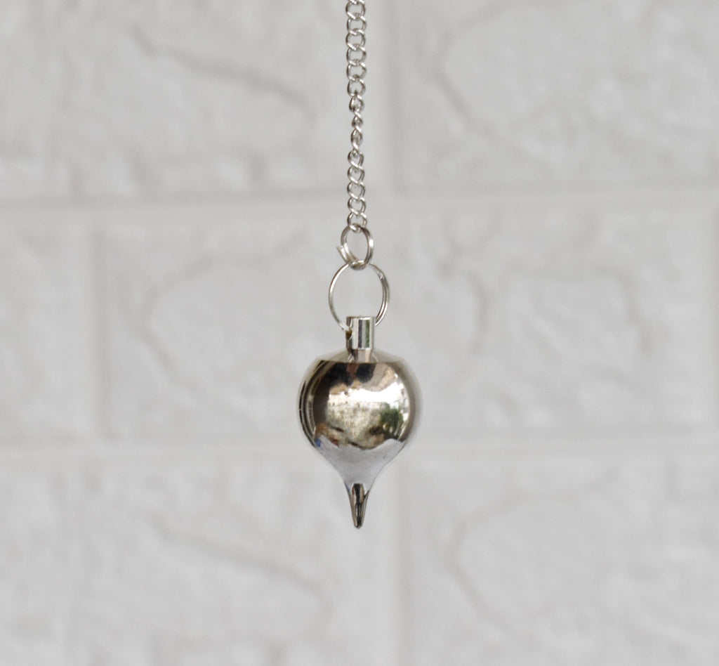 Brass Silver Metal Pendulums, Solid Ball Pendulum.