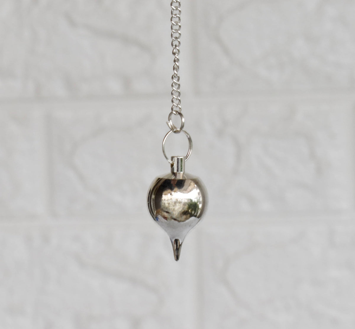 Brass Silver Metal Pendulums, Solid Ball Pendulum.