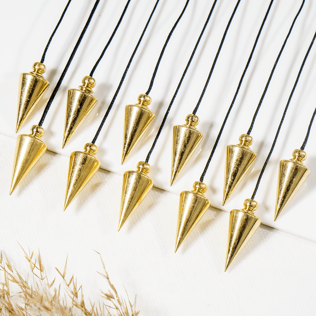 Brass Silver Metal Pendulums, Solid Ball Pendulum.