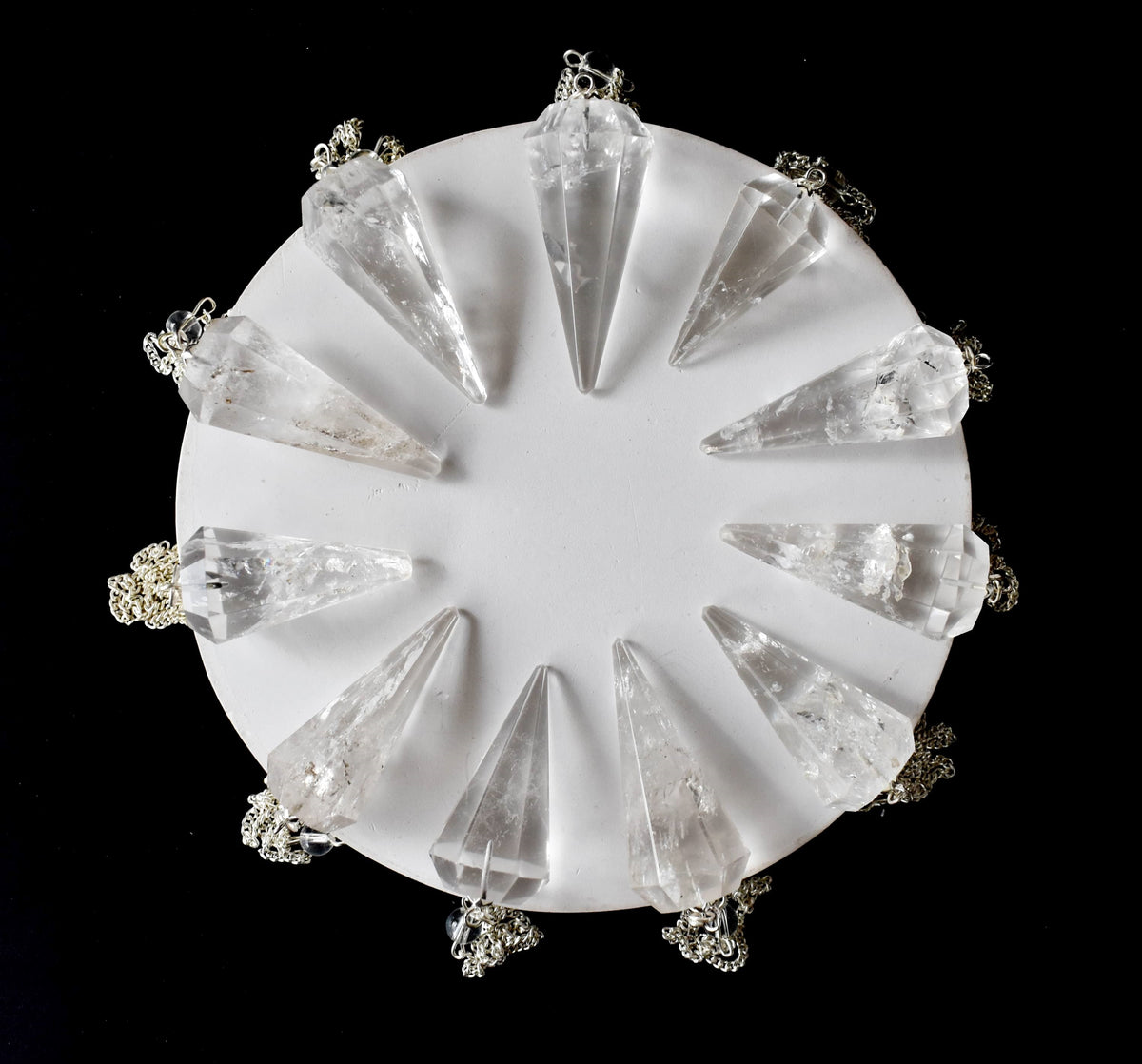 Crystal Quartz Pendulum (Meditation and Channeling) | Pendulums | Wiccan Center
