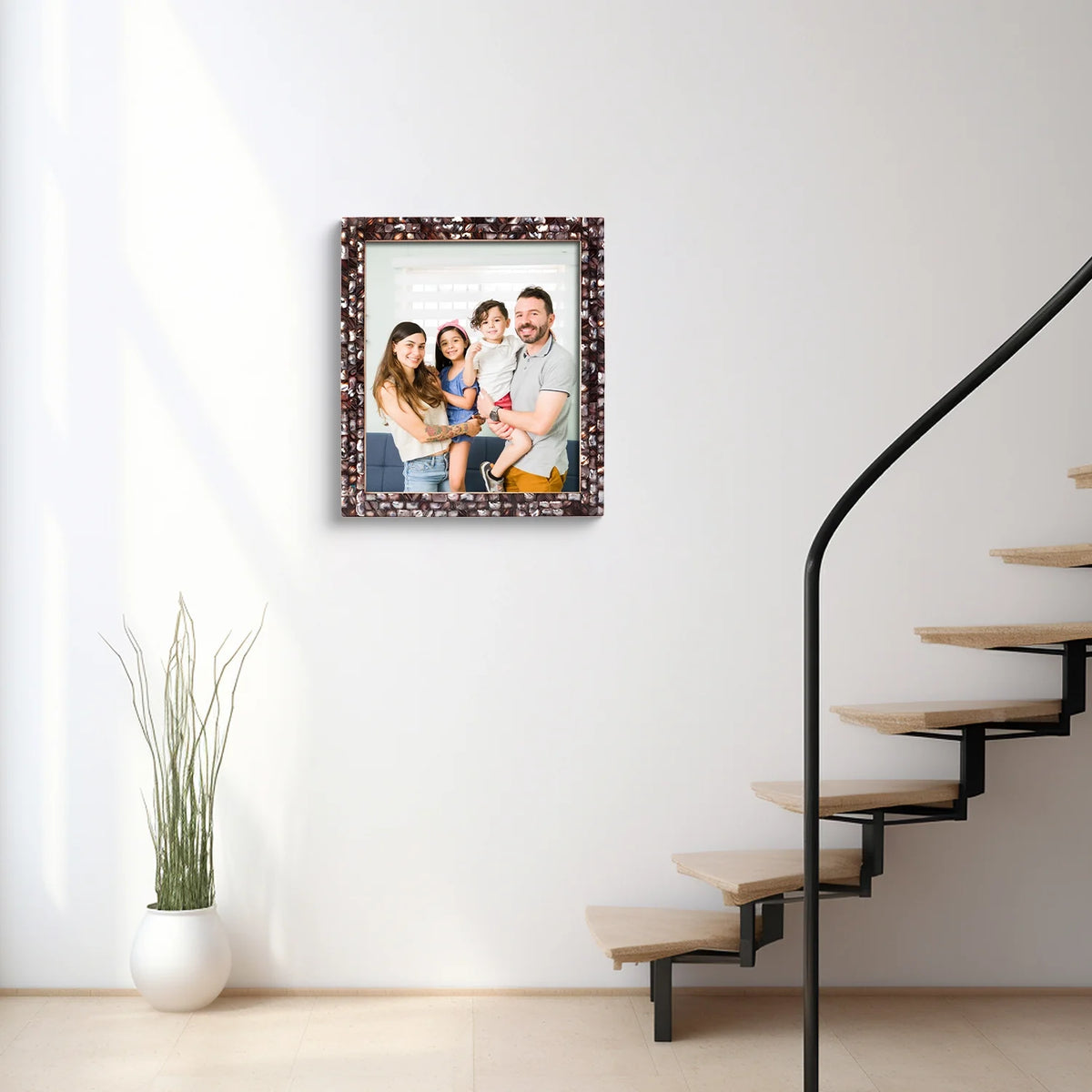 Poster Frame Mother of Pearl Collection, Grey, 20 Sizes | Picture Frames | Wiccan Center