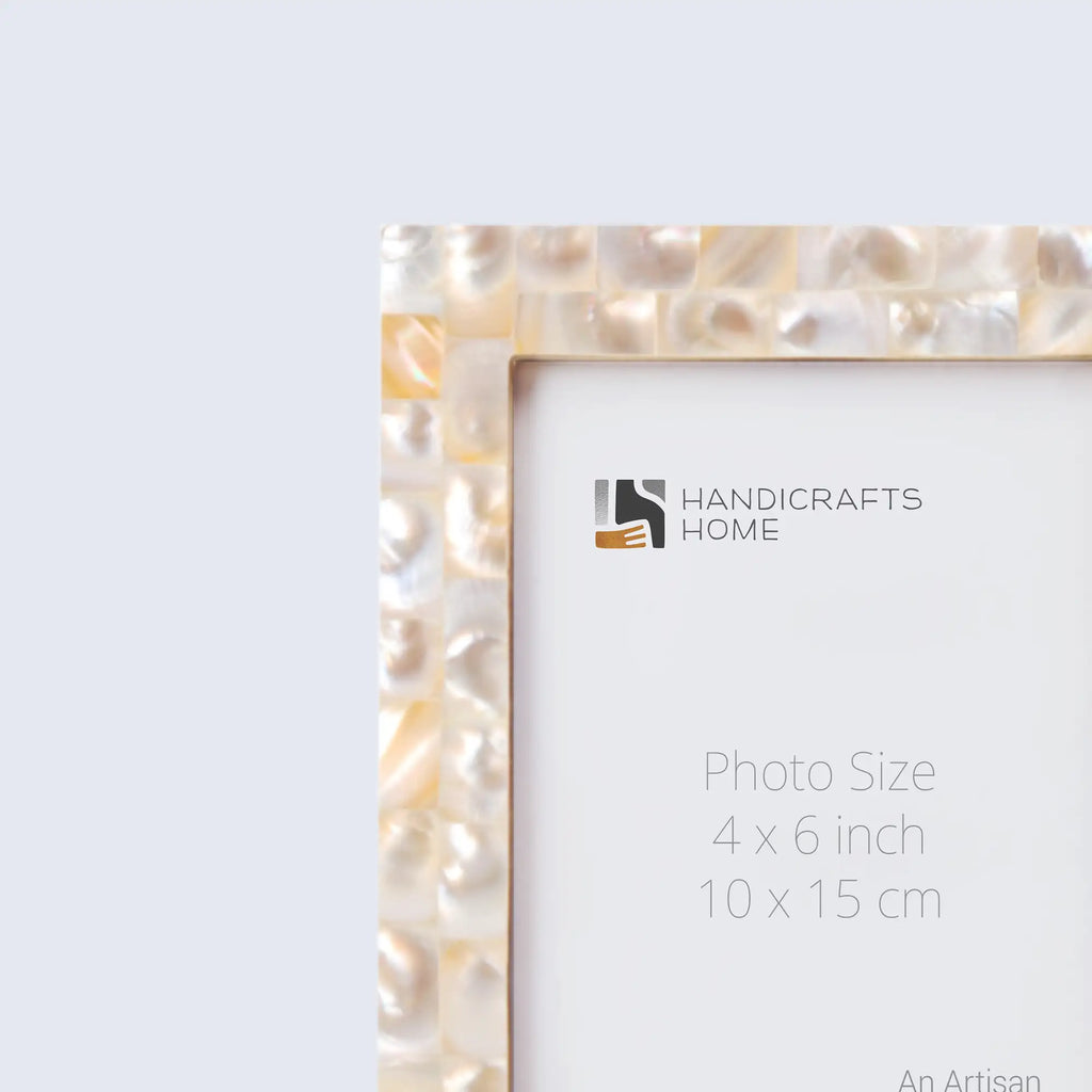 Mother of Pearl Poster Frames, White, 2 Sizes | Picture Frames | Wiccan Center