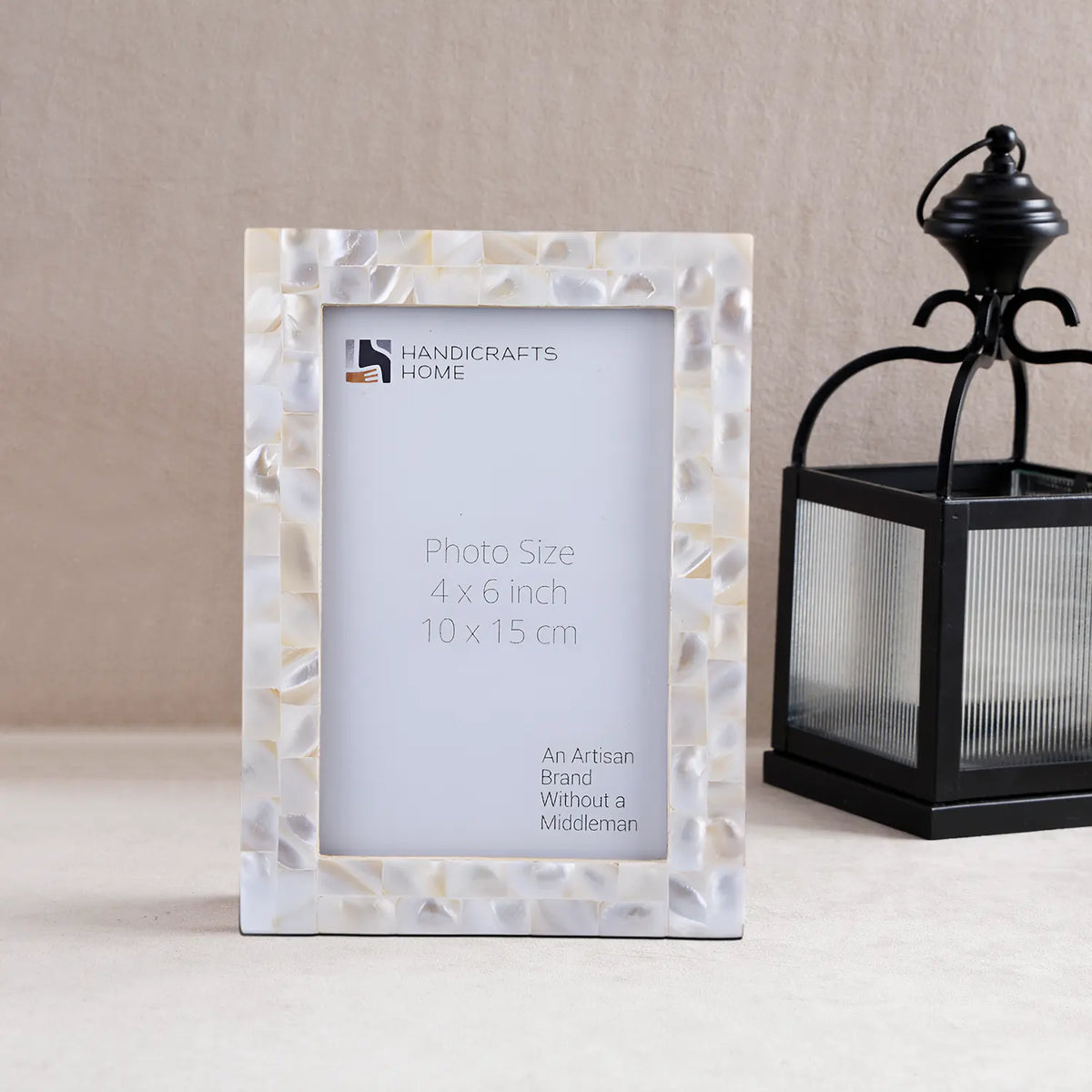 Mother of Pearl Inlay Picture Frame White 4x6 5x7 8x10 | Picture Frames | Wiccan Center