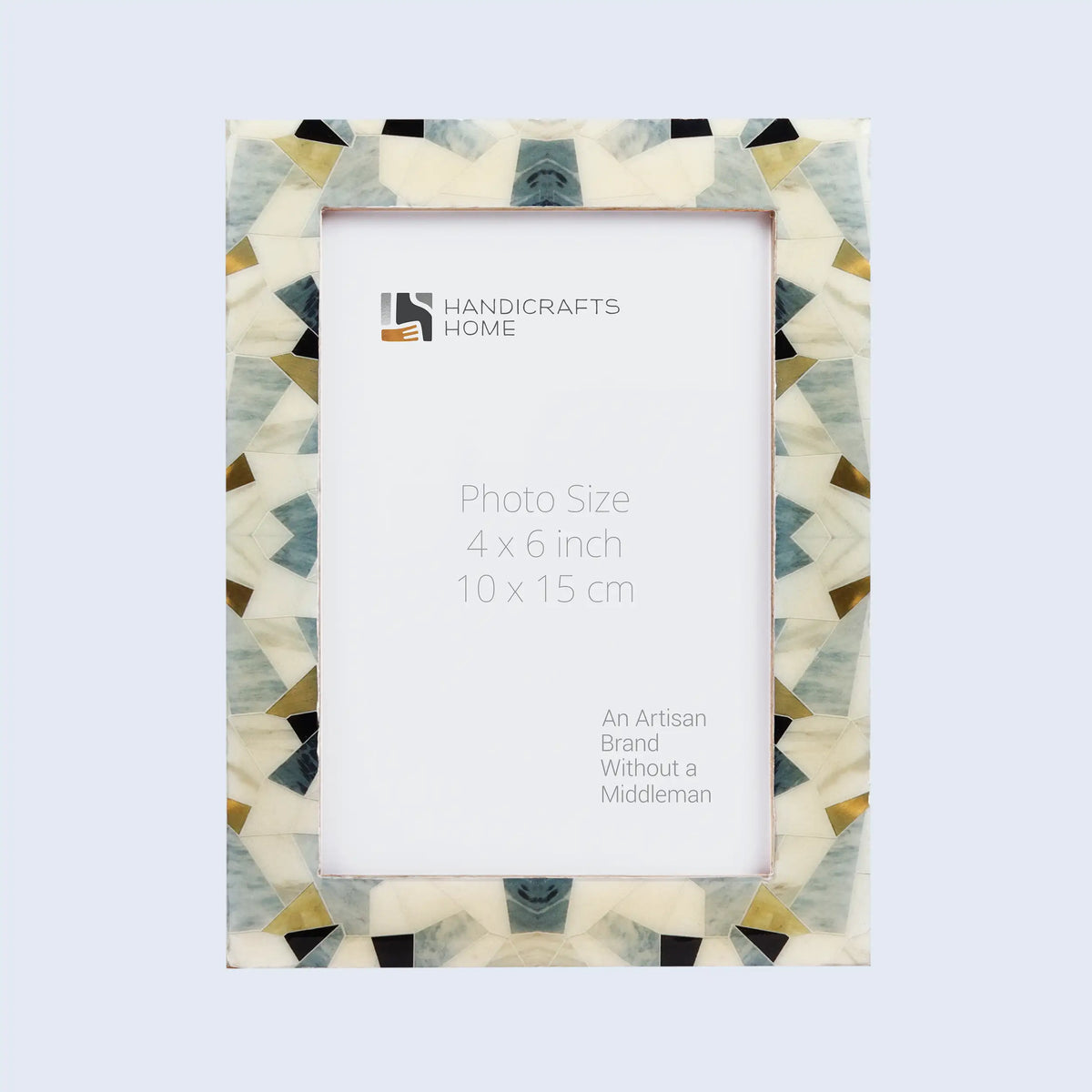 Picture Frame Pearlescent Prism Collection Mother of Pearl Multi – 3 Sizes | Picture Frames | Wiccan Center