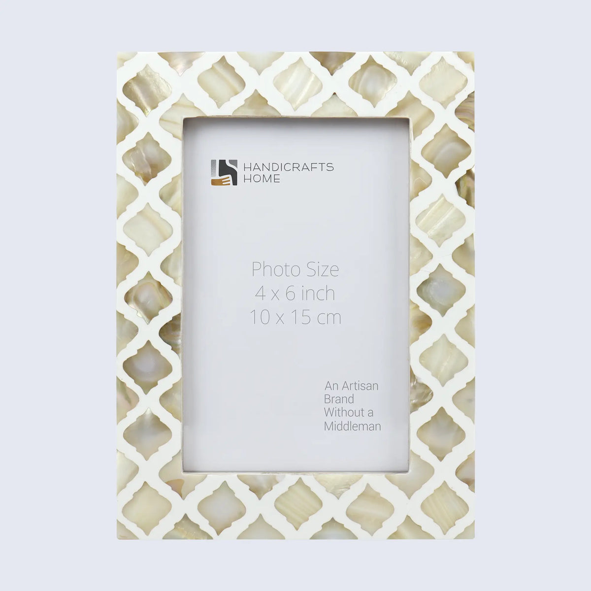 Picture Frame Moor Earth Pattern Collection Mother of Pearl Resin Inlay Multi Color in 3 sizes | Picture Frames | Wiccan Center