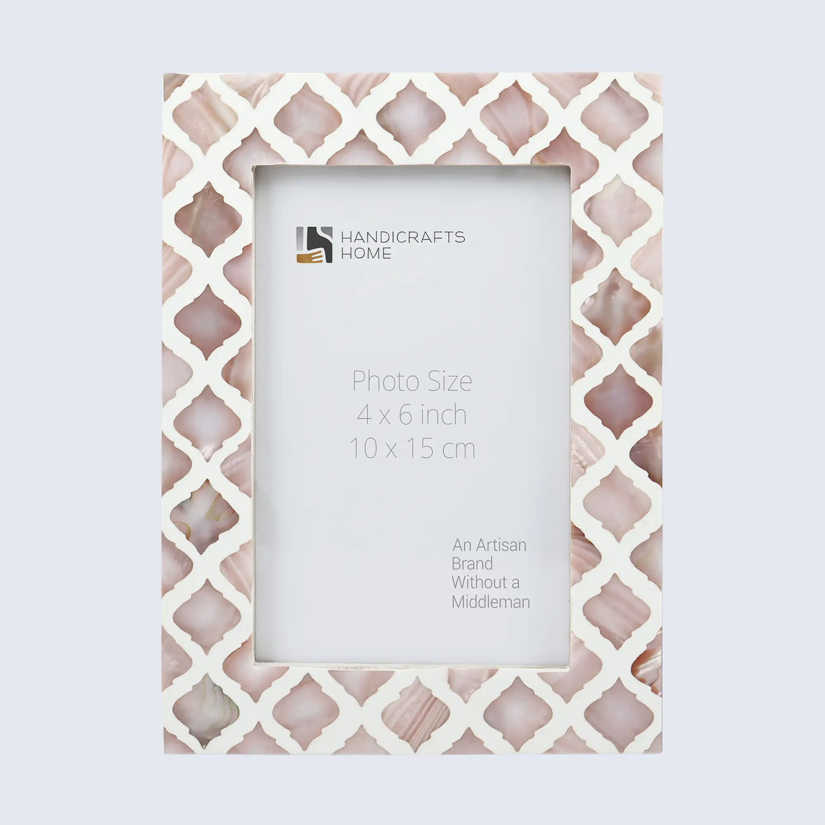 Picture Frame Moor Fire Pattern Collection Mother of Pearl Resin Inlay Multi Color in 3 sizes | Picture Frames | Wiccan Center