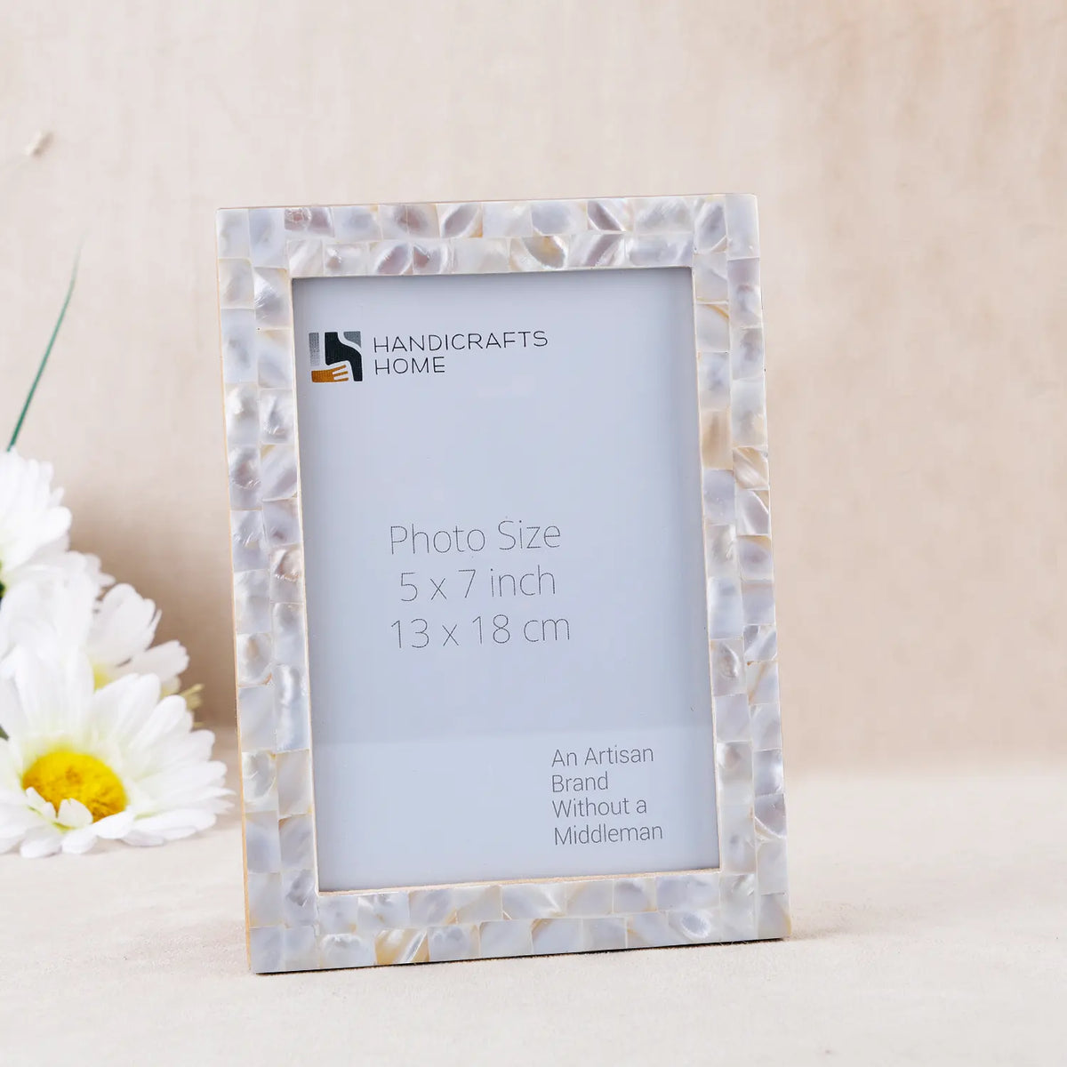 Mother of Pearl Inlay Picture Frame White 4x6 5x7 8x10 | Picture Frames | Wiccan Center