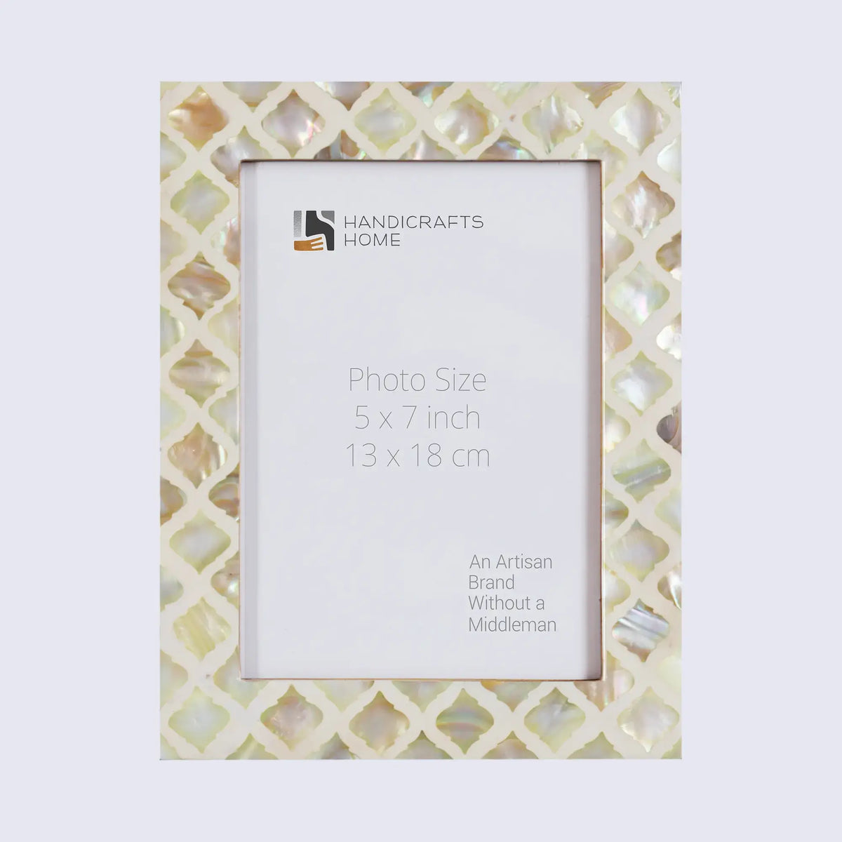 Picture Frame Moor Earth Pattern Collection Mother of Pearl Resin Inlay Multi Color in 3 sizes | Picture Frames | Wiccan Center