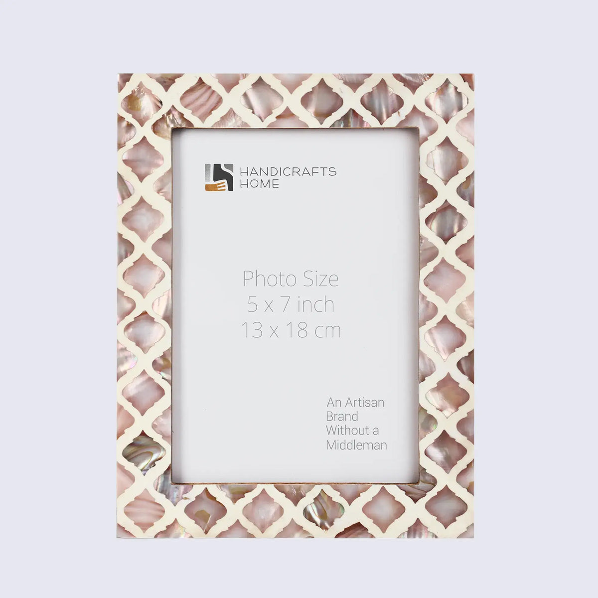 Picture Frame Moor Fire Pattern Collection Mother of Pearl Resin Inlay Multi Color in 3 sizes | Picture Frames | Wiccan Center