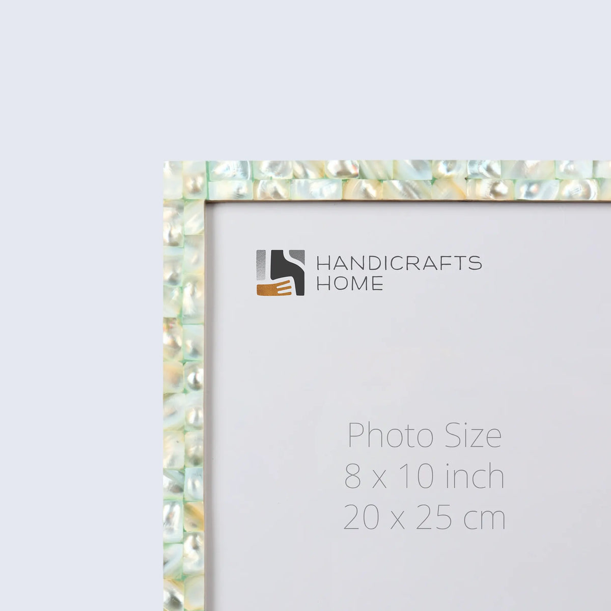 Picture Frame Mother of Pearl Collection Mother of Pearl Green Pack of 2 -3 sizes | Picture Frames | Wiccan Center