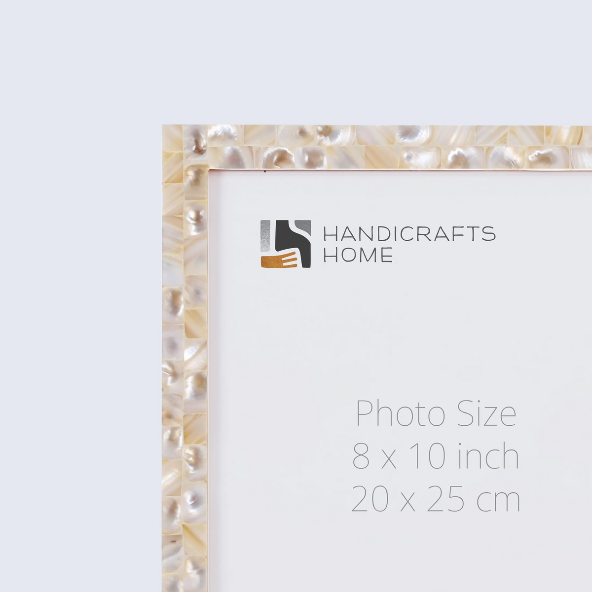 Picture Frame Mother of Pearl Collection Mother of Pearl White Pack of 2- 3 Sizes | Picture Frames | Wiccan Center