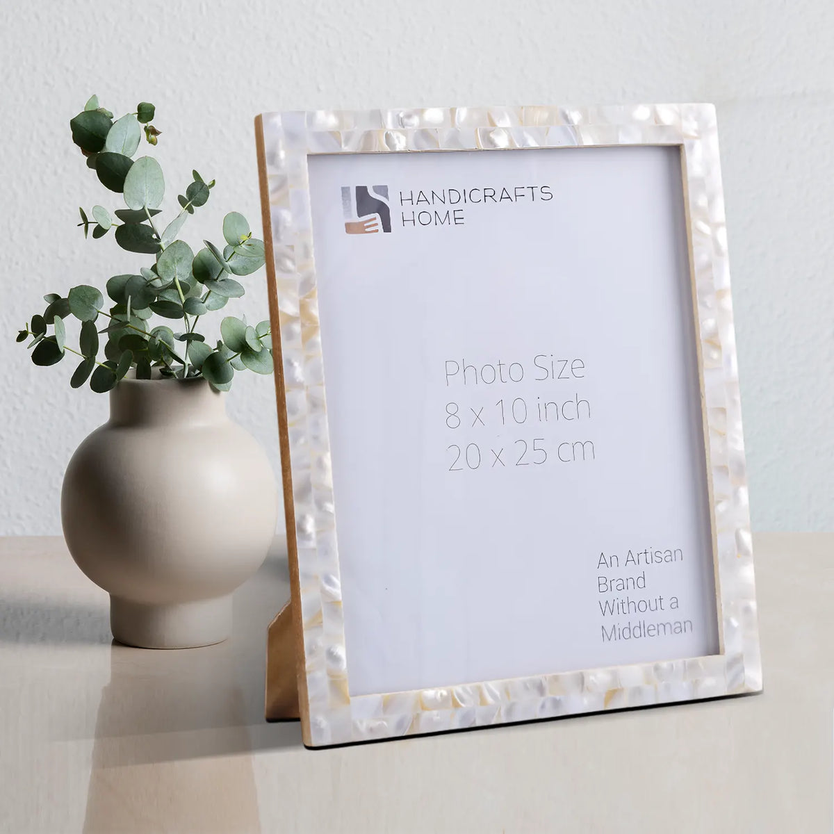 Mother of Pearl Inlay Picture Frame White 4x6 5x7 8x10 | Picture Frames | Wiccan Center