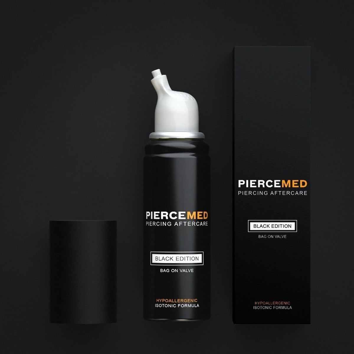 PIERCEMED Piercing Aftercare Spray | Sterile Saline | Wiccan Center