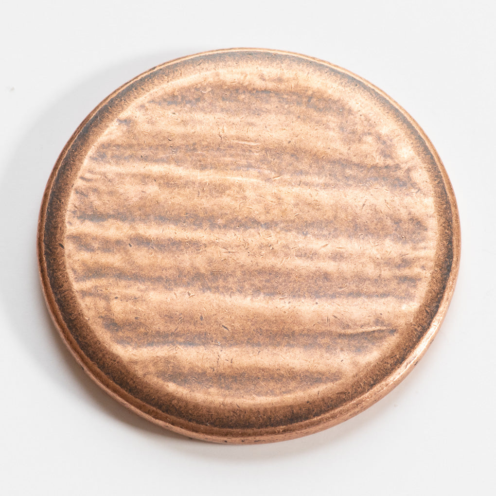 Supreme Pizza Coin in Copper with Tiny Pizza Box