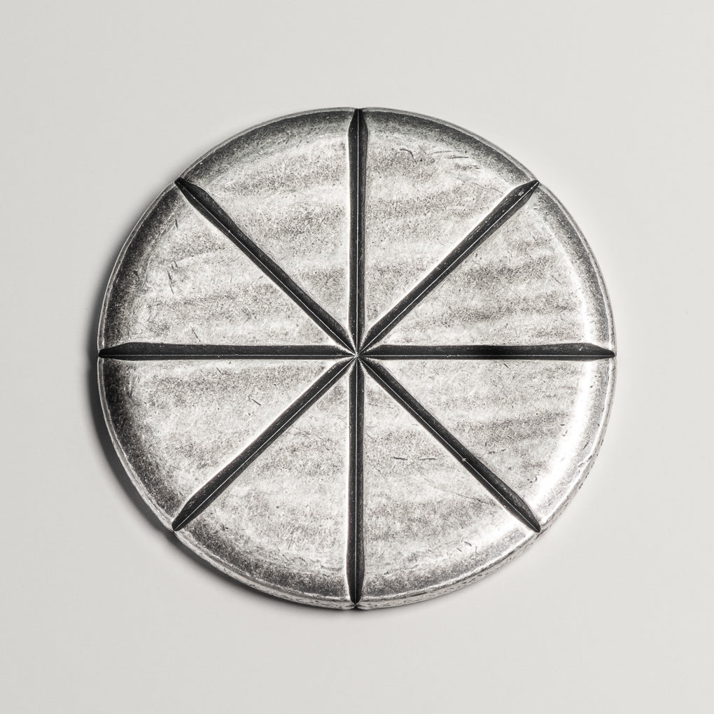 Pizzas of Eight Breakable Supreme Pizza Silver Coin with two Tiny Pizza Boxes | Artwork | Wiccan Center
