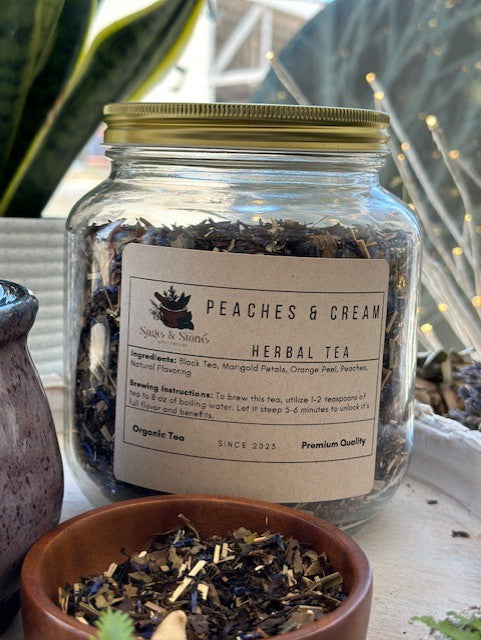 Peaches & Cream | Tea | Wiccan Center