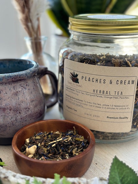 Peaches & Cream | Tea | Wiccan Center