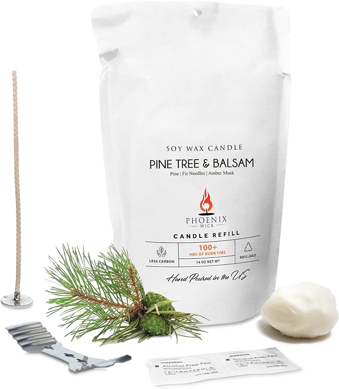 Pine Tree & Balsam - Candle Making Kit | Candles | Wiccan Center
