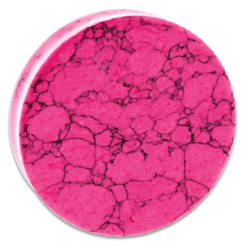 Pink Dyed Howlite Stone Plugs | | Wiccan Center
