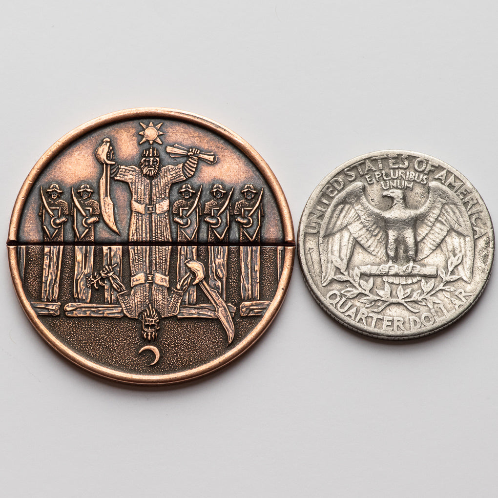King Feyda Calanthis Breakable Vintish Penny | Artwork | Wiccan Center