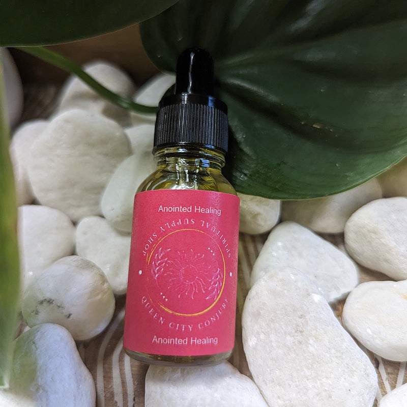 Healing Oil - Physical & Spiritual Wellness Hoodoo Anointing Oil | Spiritual Oil | Wiccan Center