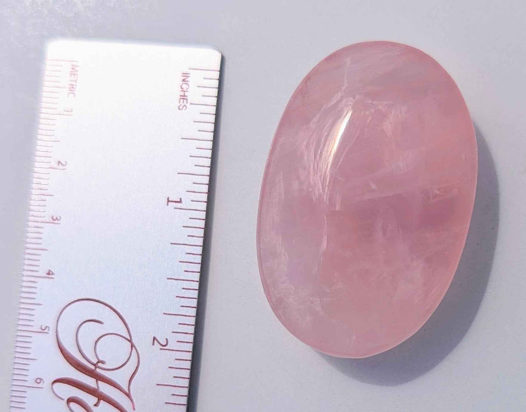 Rose Quartz Palm Stones – Love, Compassion & Emotional Healing | | Wiccan Center