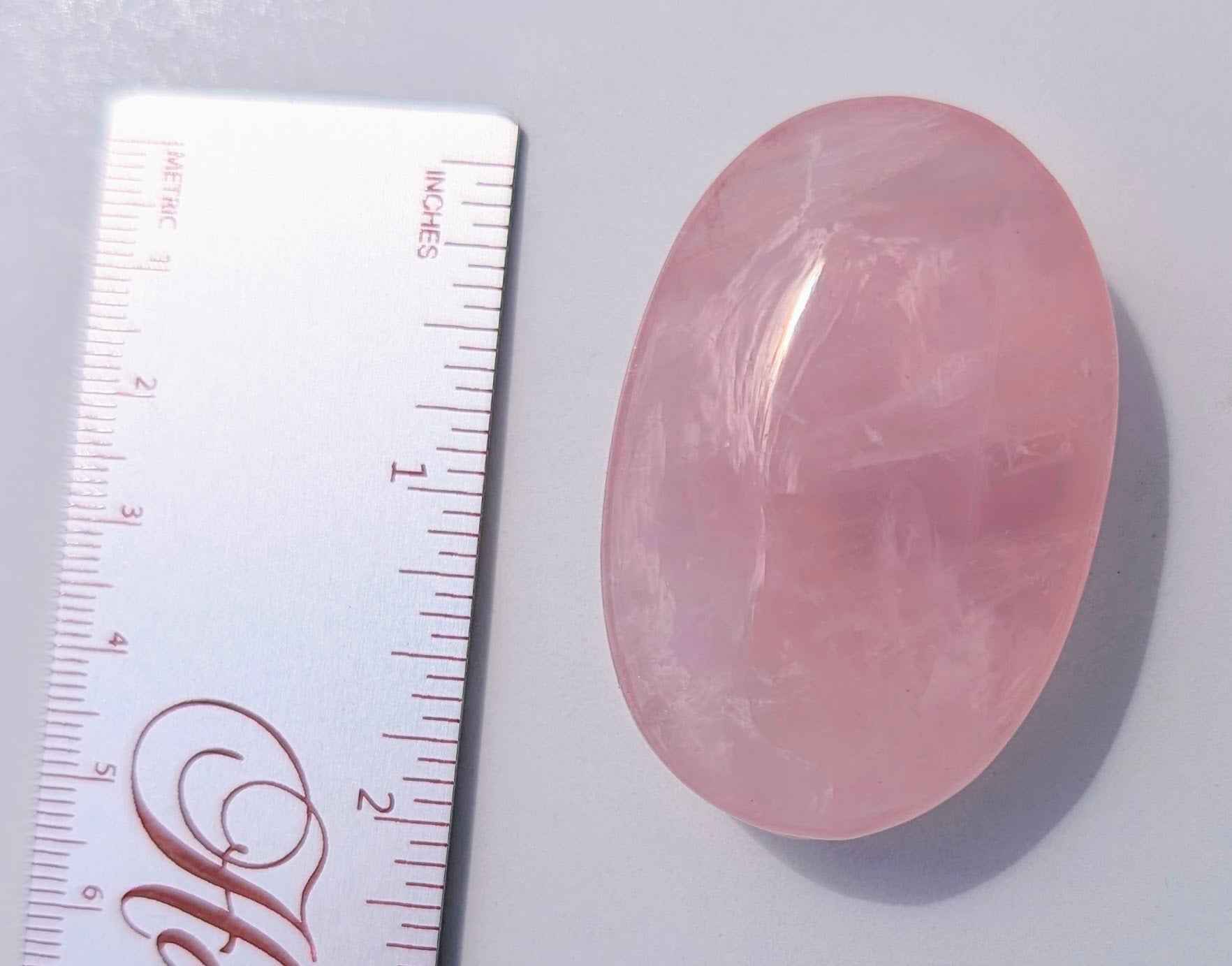 Rose Quartz Palm Stones – Love, Compassion & Emotional Healing | | Wiccan Center