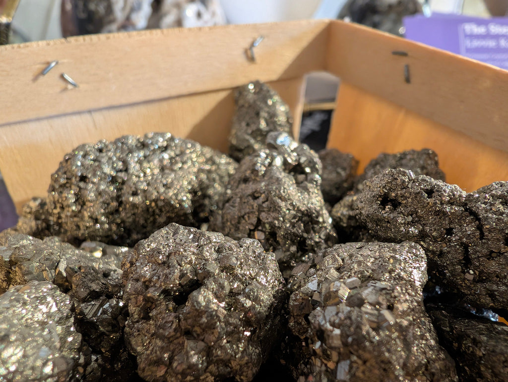 Raw Pyrite Cluster– Prosperity, Confidence & Protection Stone | | Wiccan Center