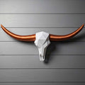Low Poly Steer Horns and Skull | Bull Horns | Wiccan Center