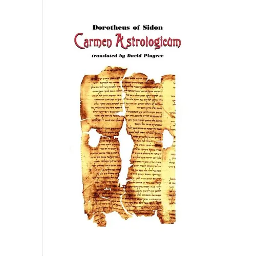 Carmen Astrologicum - Paperback | Books | Wiccan Center