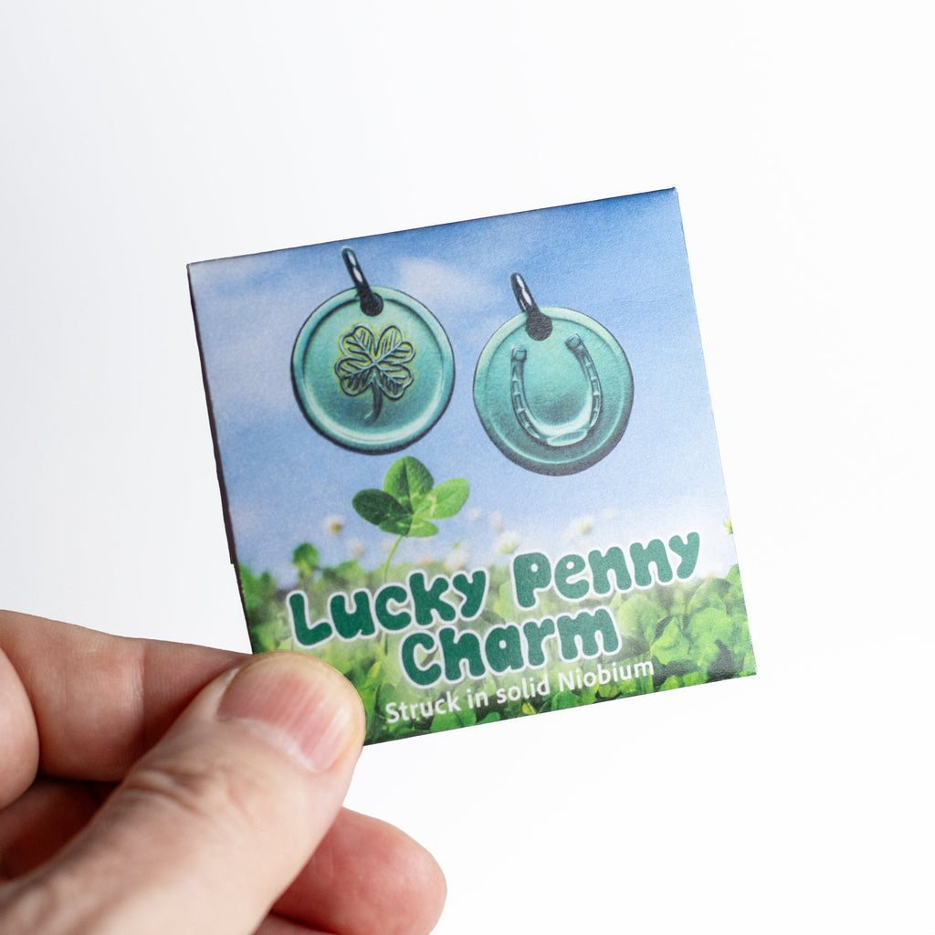 Lucky Green Niobium Charm | Necklaces | Wiccan Center
