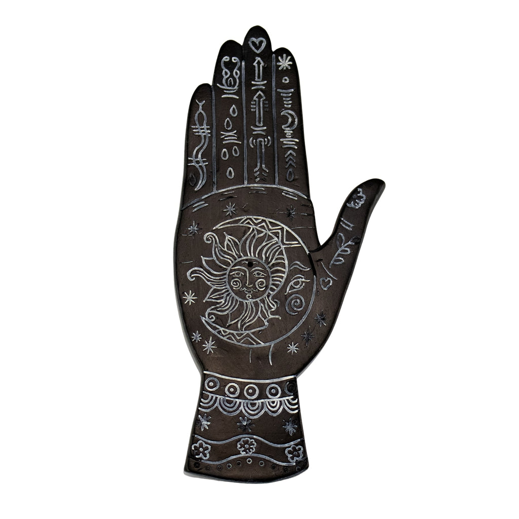 Palmistry Hand Incense Burner | | Wiccan Center