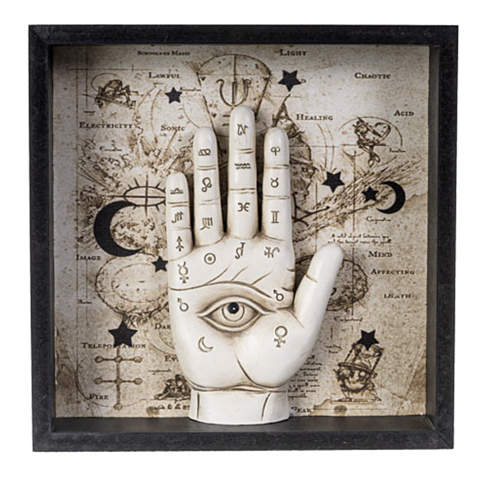 Palmistry Wall Plaque | Figurine | Wiccan Center