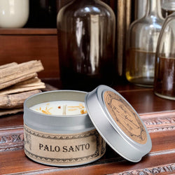 Palo Santo Botanical Candle Travel Tin | | Wiccan Center
