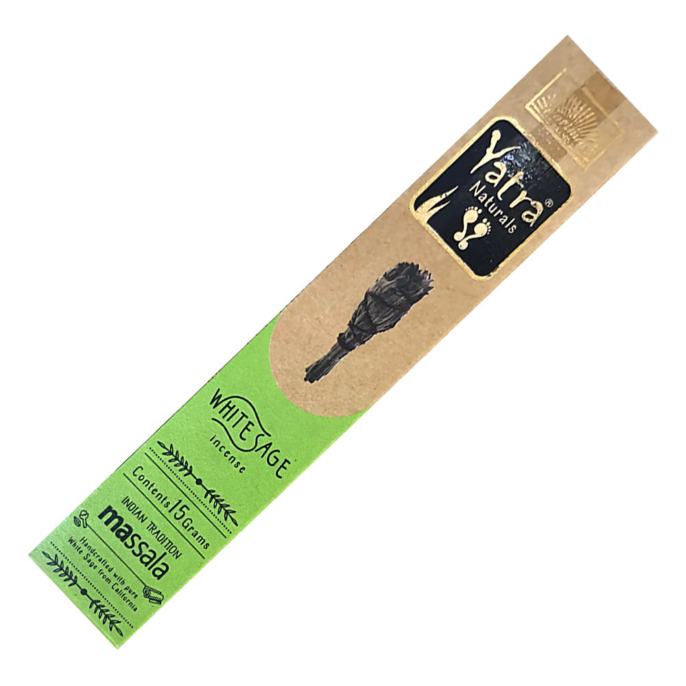 Parimal Yatra Natural Incense Sticks - White Sage | Incense | Wiccan Center