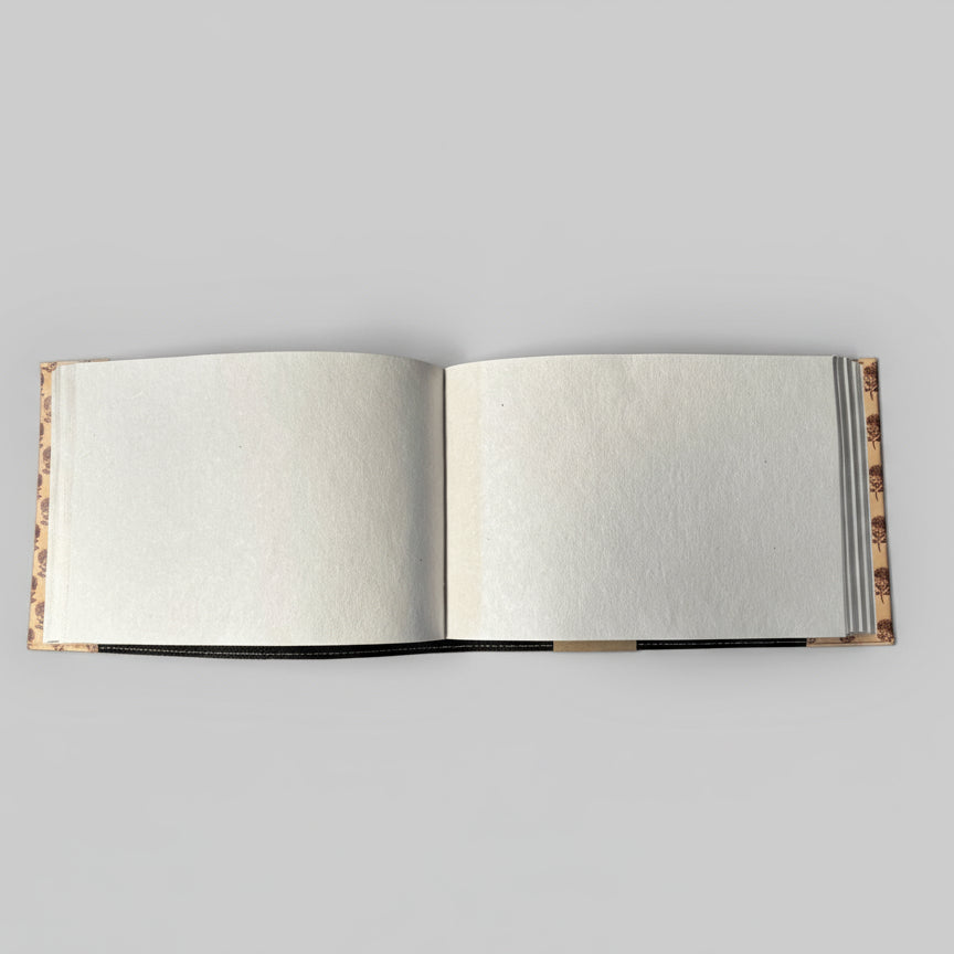 Jaipur Pattern Leather Sketchbook | Journal | Wiccan Center