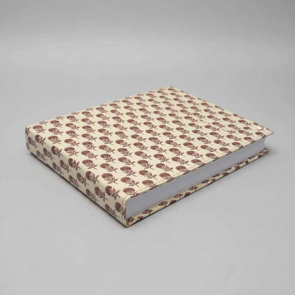 Jaipur Pattern Leather Sketchbook | Journal | Wiccan Center
