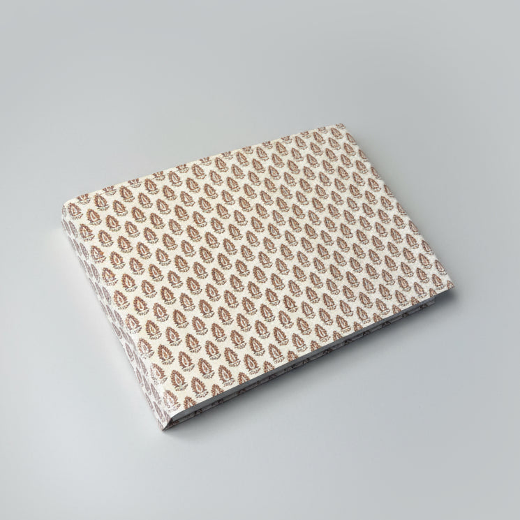 Jaipur Pattern Leather Sketchbook | Journal | Wiccan Center
