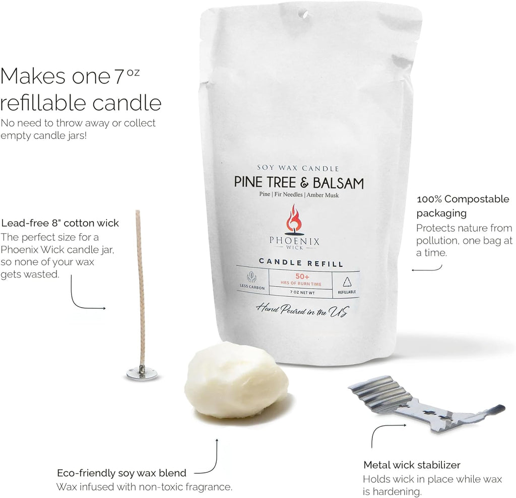 Pine Tree & Balsam - Candle Making Kit | Candles | Wiccan Center