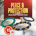Peace & Protection Bracelet Collection | Bundle | Wiccan Center