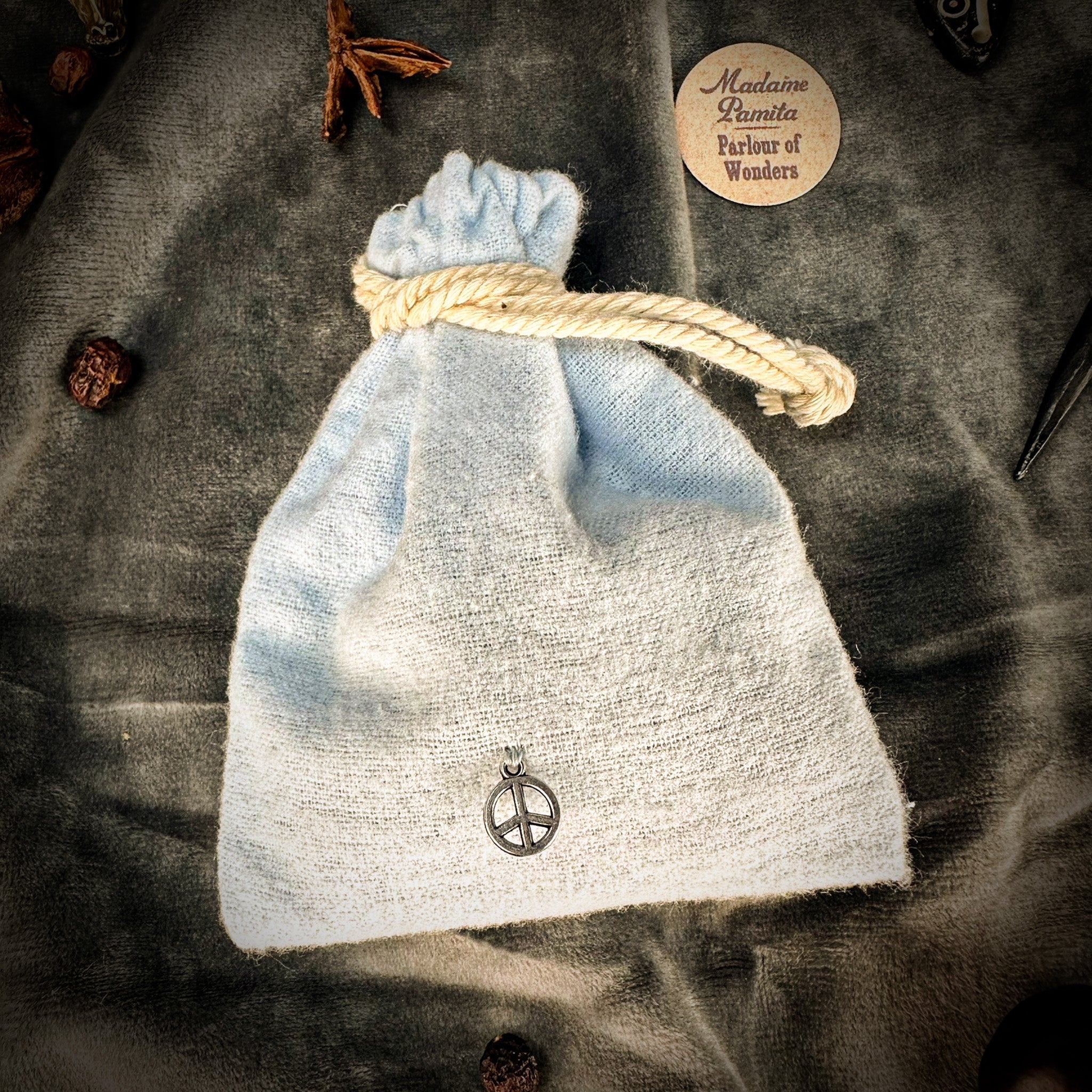 Peace & Tranquility Mojo Bag Kit - Triple Strength | Mojo Bag | Wiccan Center