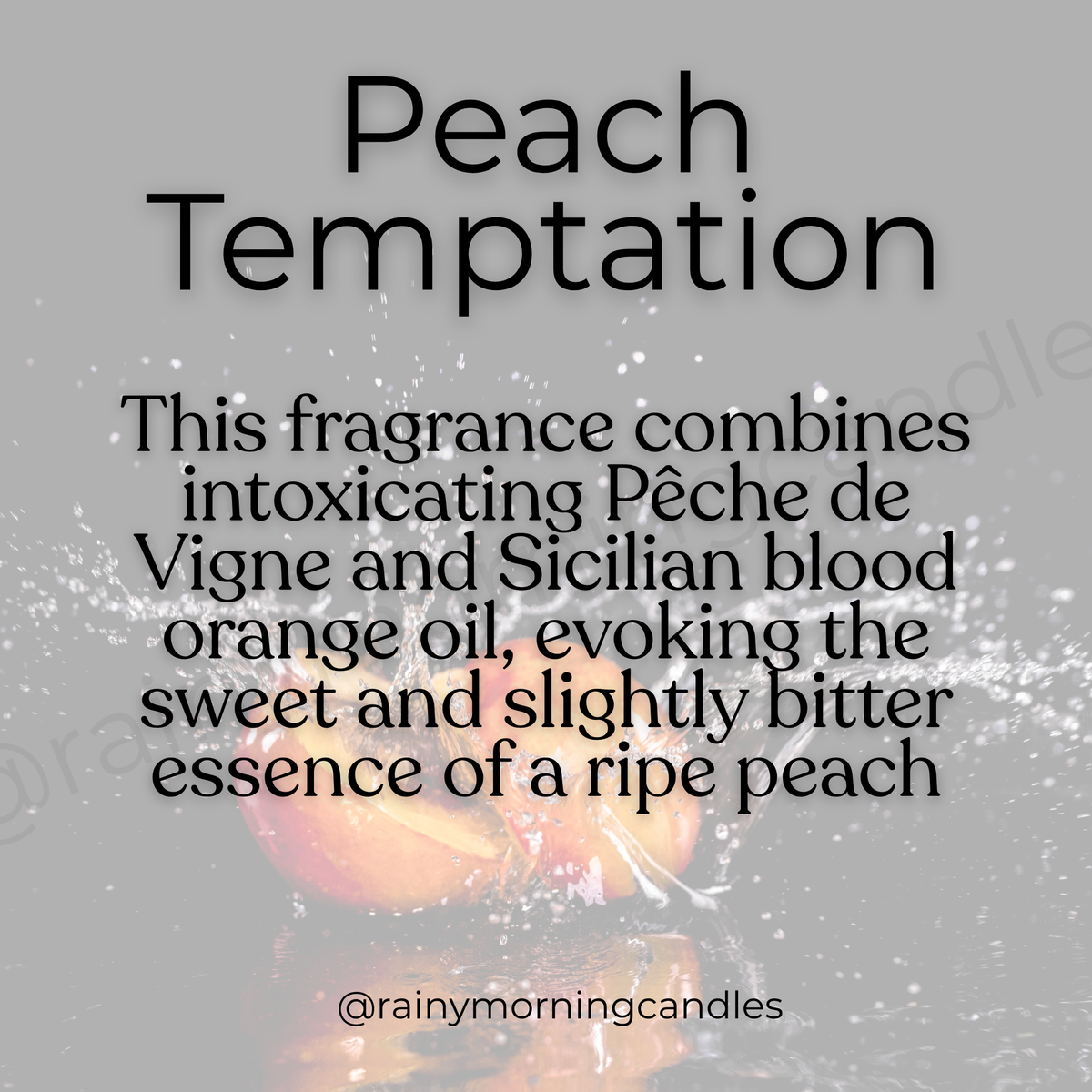 Peach Temptation | Bitter Peach Inspired | Wax Melts | | Wiccan Center