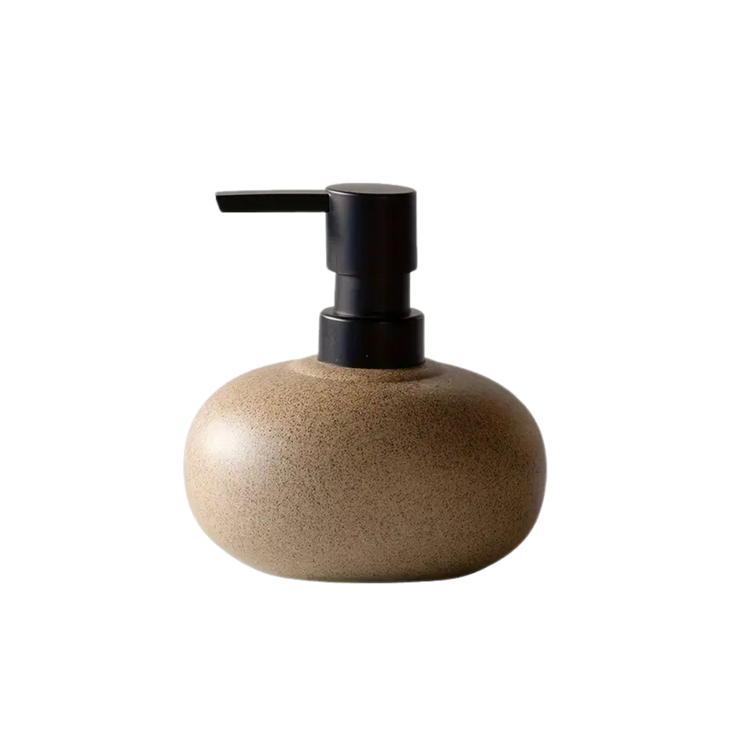 Pebble Ceramic Soap Dispenser | Bath Accessories | Wiccan Center