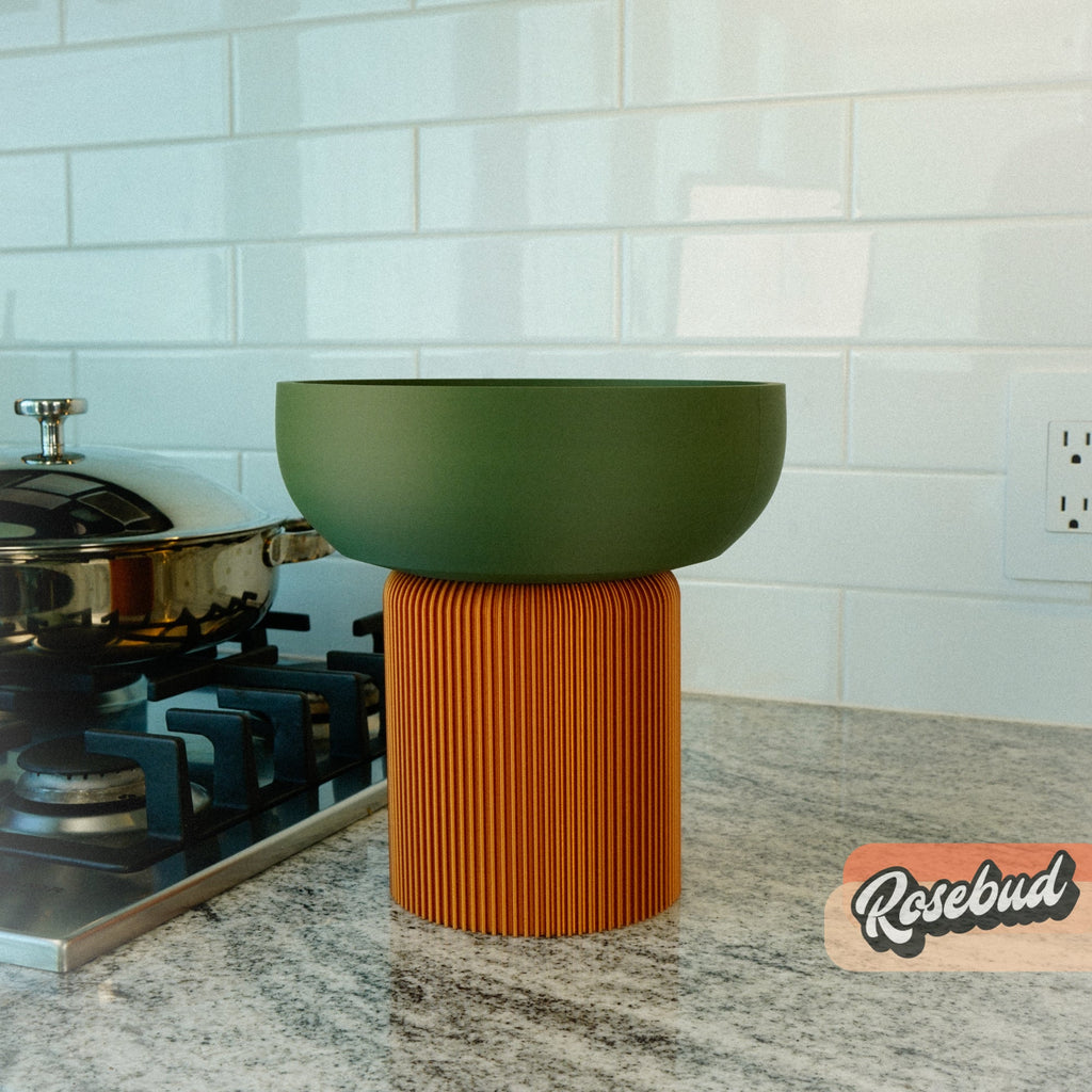 Modern Pedestal Plant Pot, Two-Piece | plant pot | Wiccan Center