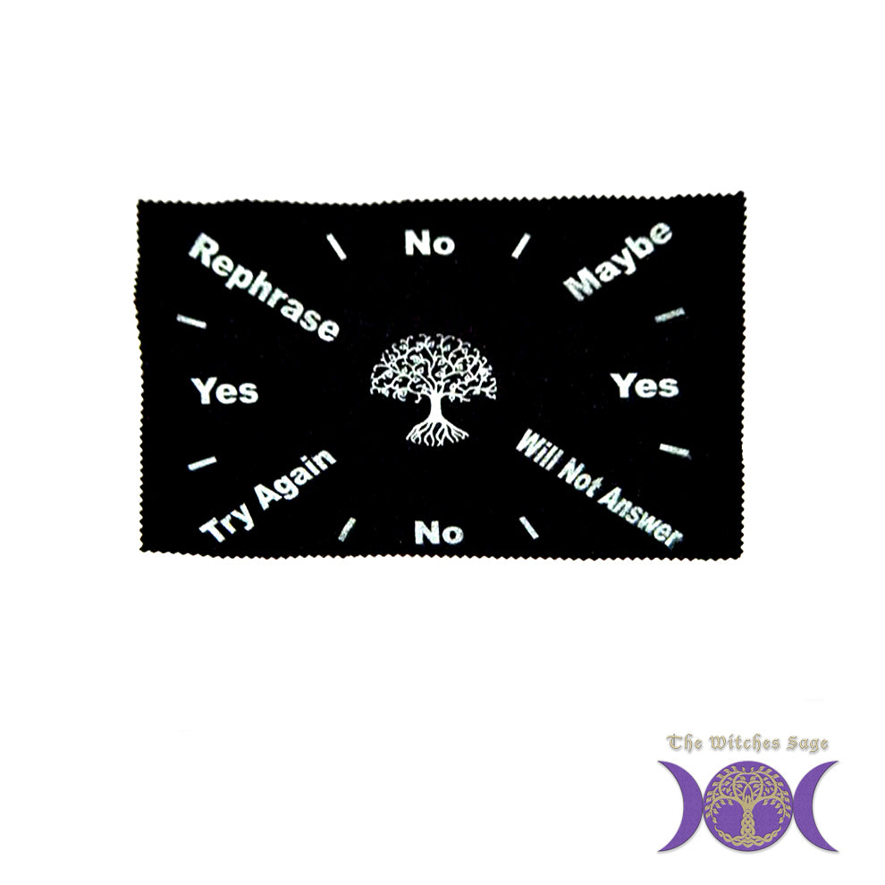 Pendulum Mat: Tree of Life | Sacred Geometry Mat | Wiccan Center