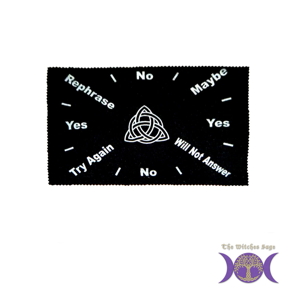 Pendulum Mat: Triquetra | Sacred Geometry Mat | Wiccan Center