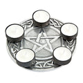 5 Point Pentagram T-Light Holder | Candle Holder | Wiccan Center