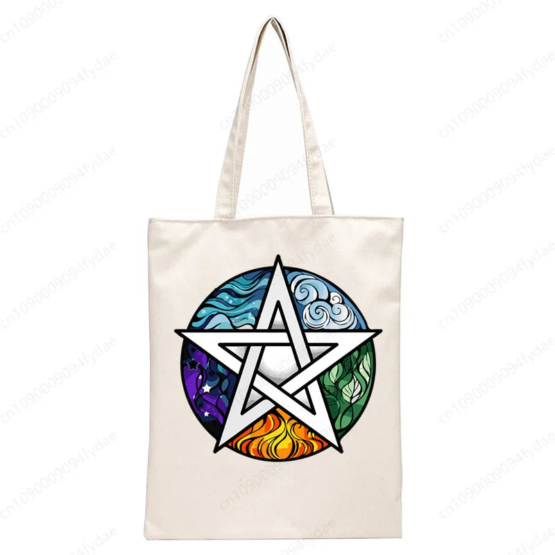 White Witch Tote Bags | accessories | Wiccan Center