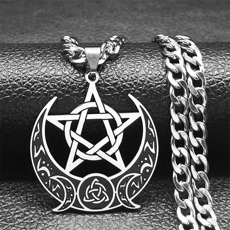 Celtic Moon Design Necklaces | necklace | Wiccan Center